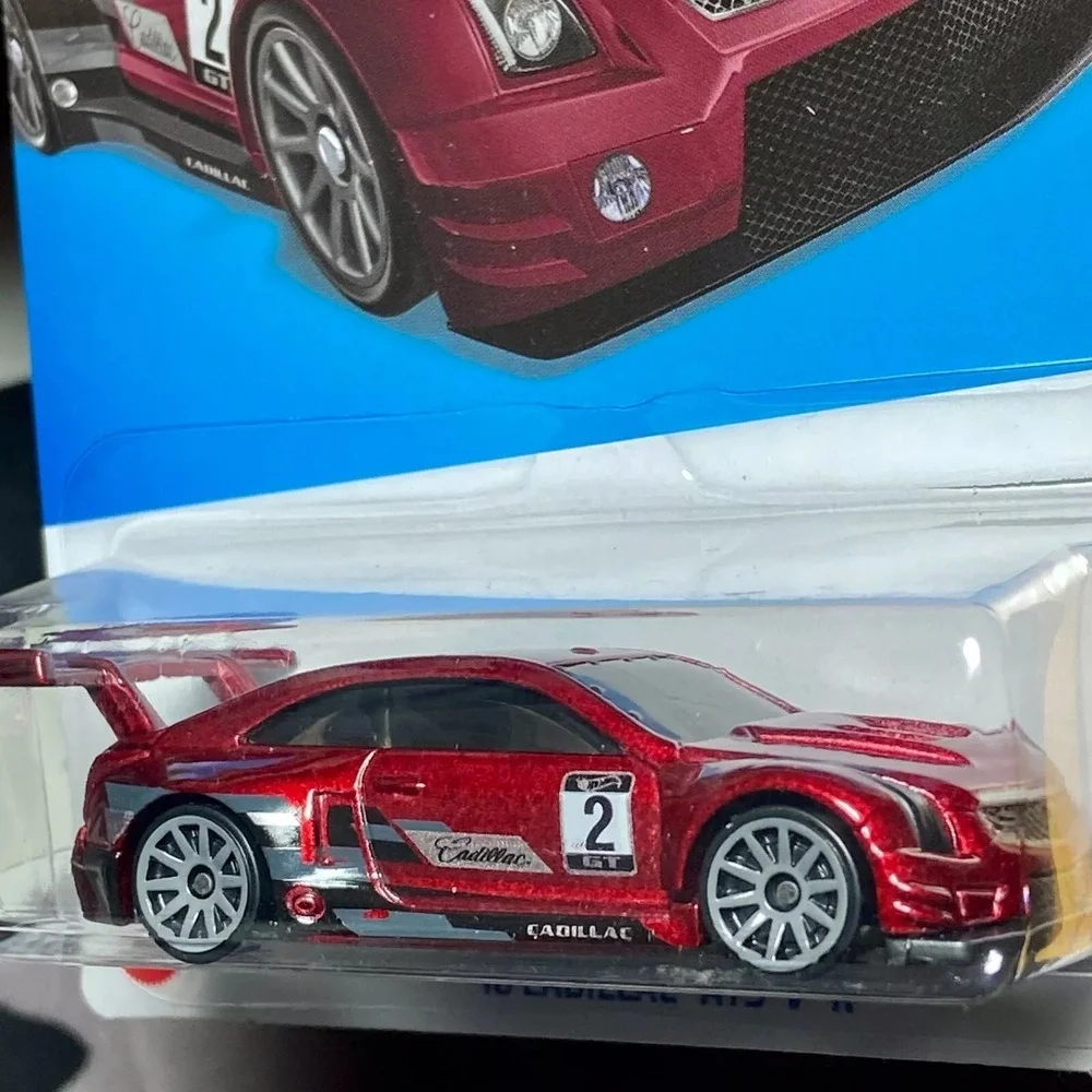 Hot Wheels '16 Cadillac ATS-V R 38/250 Candy Red HW Turbo 3/10 Die-cast NIP 2022